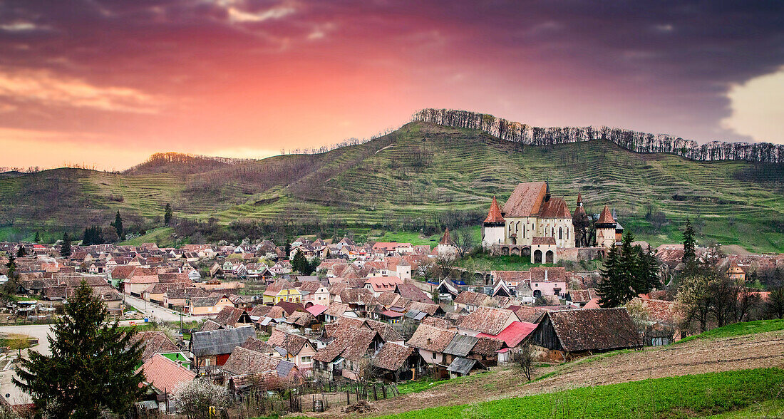 Biertan, Dorf mit Wehrkirchen, UNESCO-Weltkulturerbe, sächsische Kirchen, Rumänien, Europa