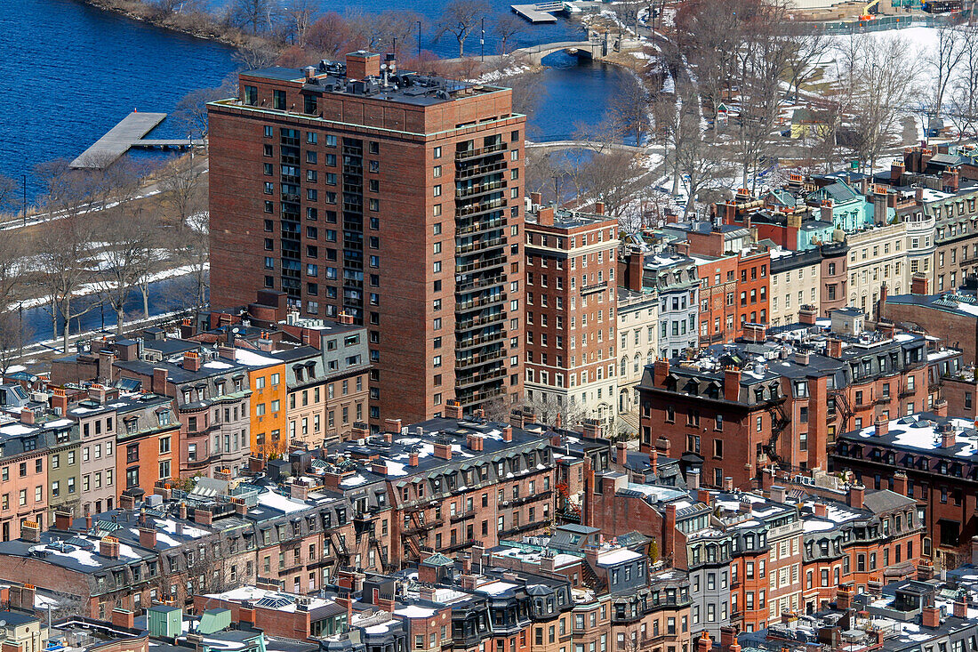 Back Bay, Boston, Massachusetts, Usa