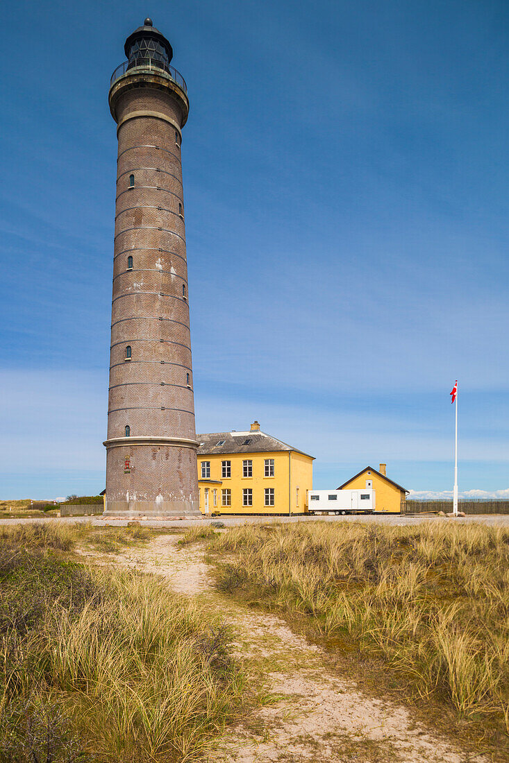 Denmark, Jutland, Skagen, Skagen Lighthouse