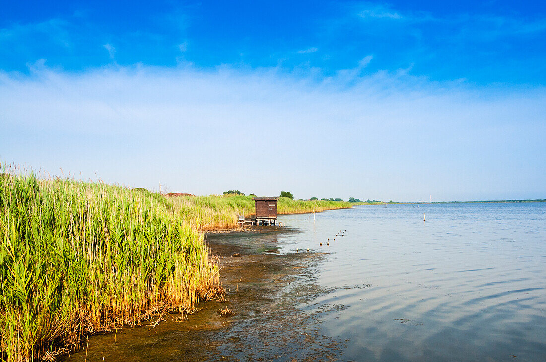 The WWF Oasis of Lake Burano, Capalbio, Tuscany, Grosseto Province, Italy