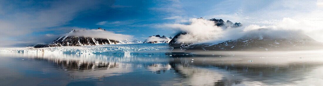 Norwegen, Svalbard, Monaco-Gletscher