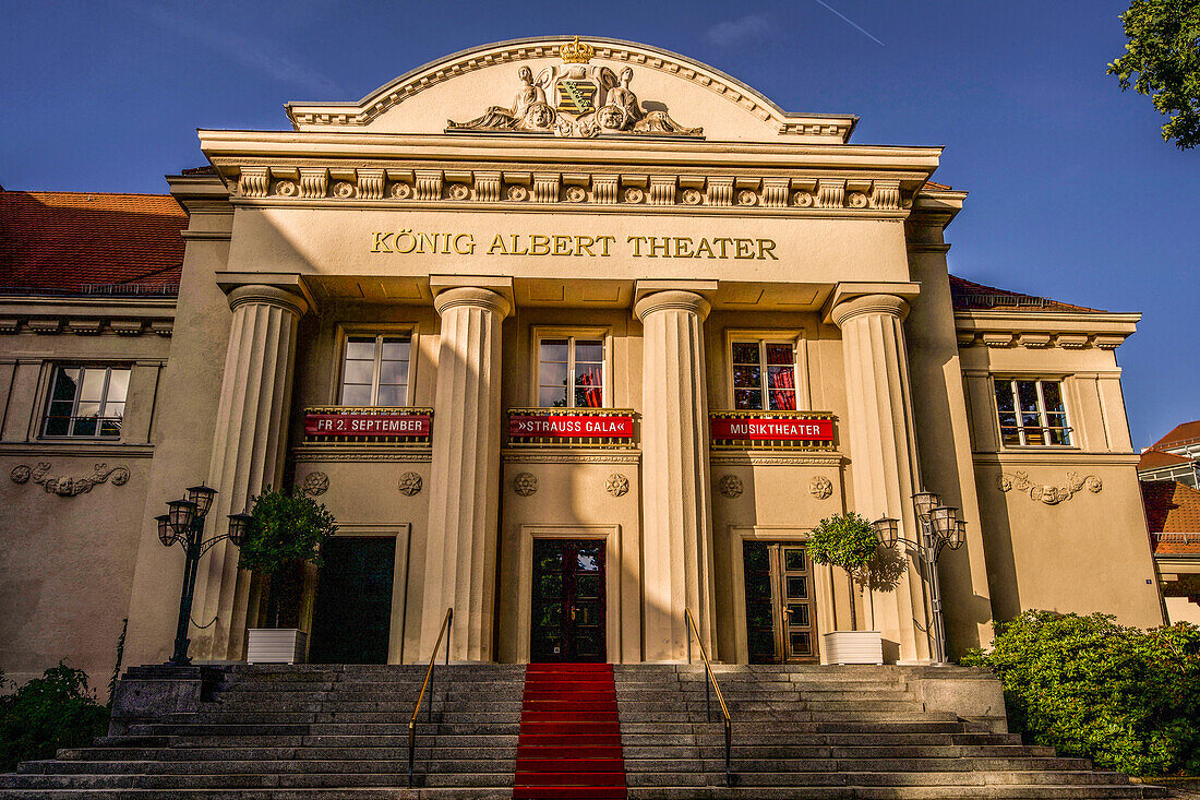 König Albert Theater, Bad Elster, Vogtland, Sachsen, Deutschland