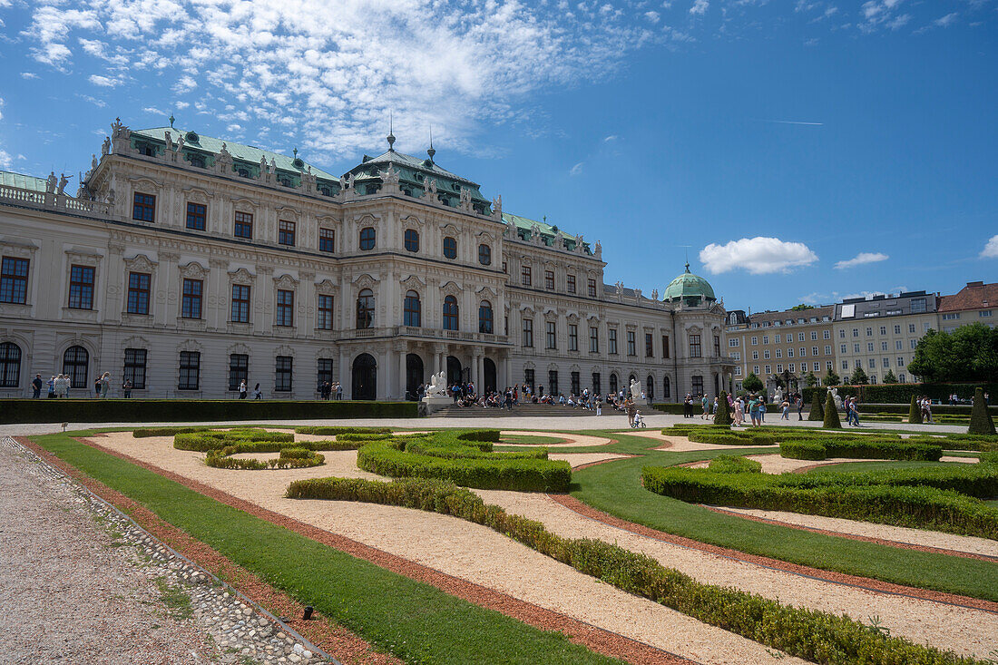 The Lower Belvedere Mouseum in Vienna