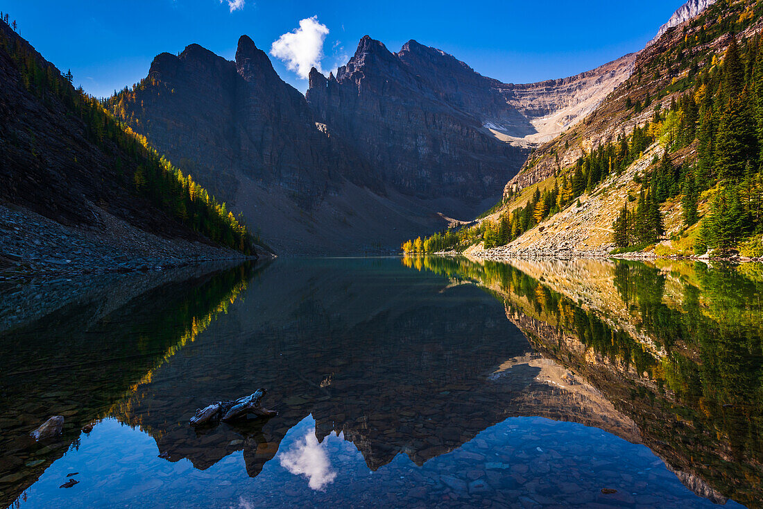 Lake Agness, Banff National Park, Alberta, Canada