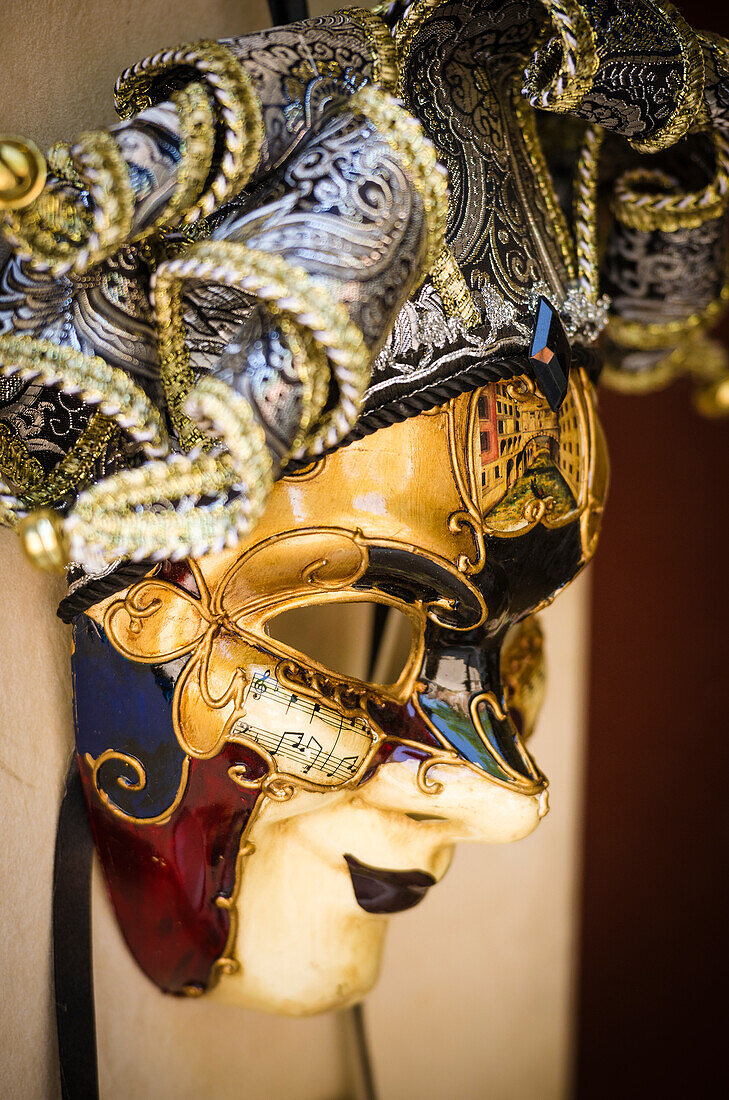 Carnival mask, Venice, Veneto, Italy