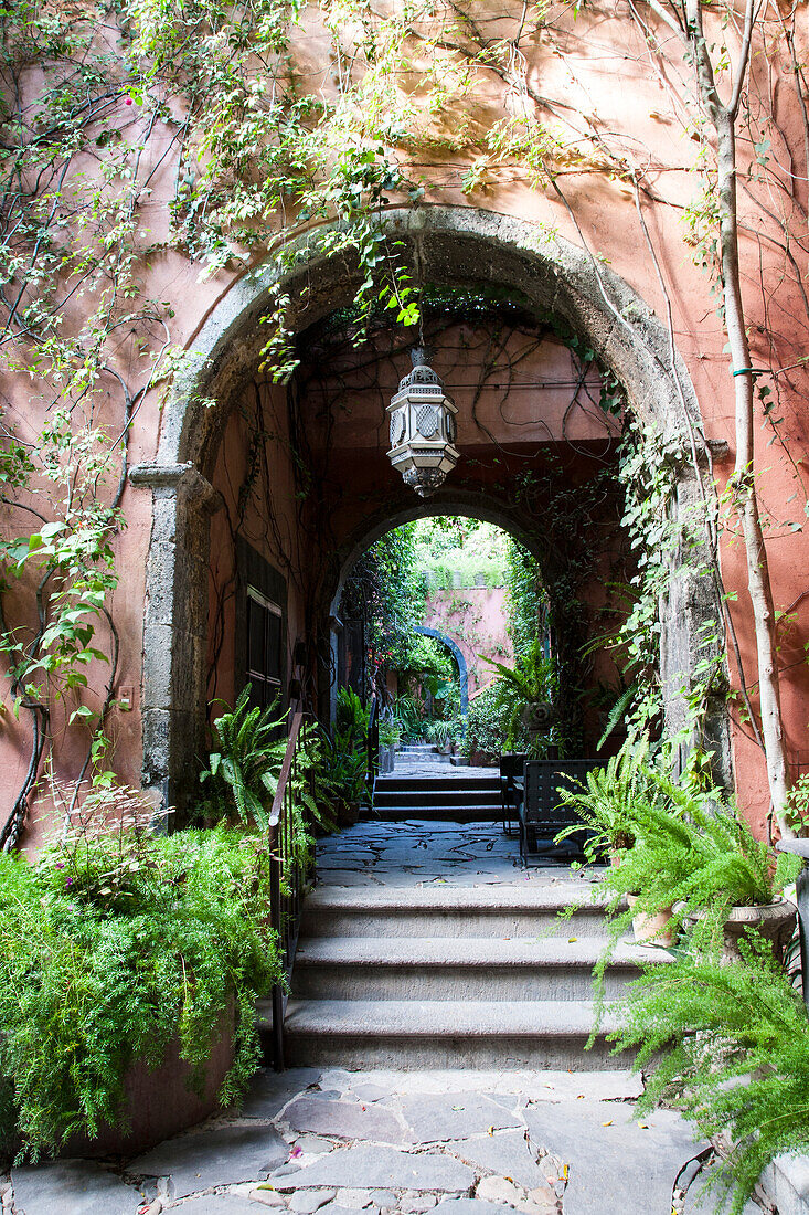 Mexiko, San Miguel de Allende, Hotel in San Miguel de Allende