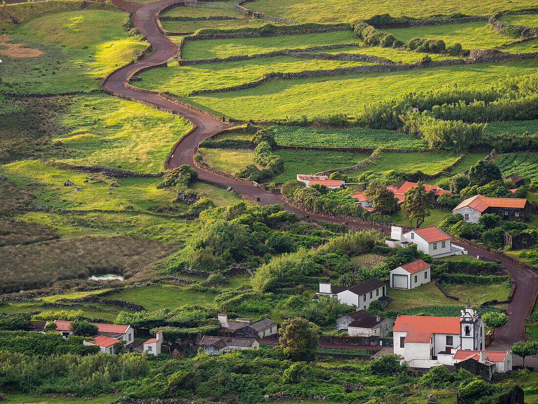 Faja dos Cubres. Sao Jorge Island in the Azores, an autonomous region of Portugal.