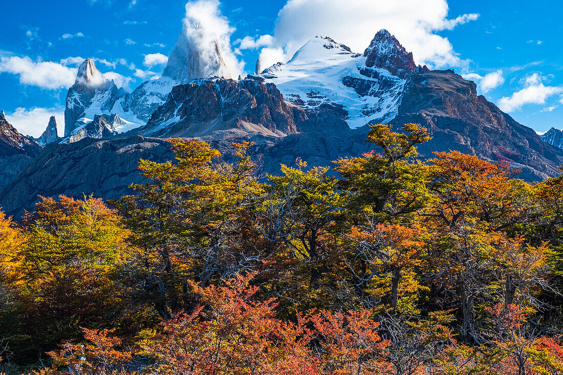 Argentinien, Patagonien, El Chalten Fitz Roy