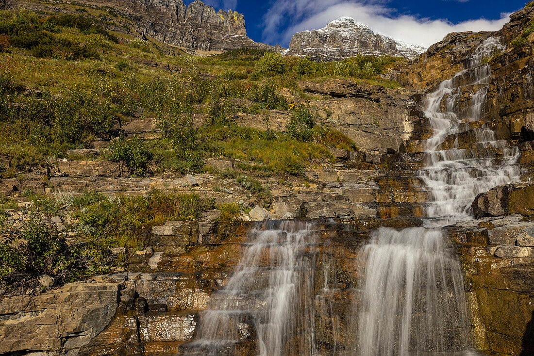 Haystack Creek in Glacier National Park, Montana, USA