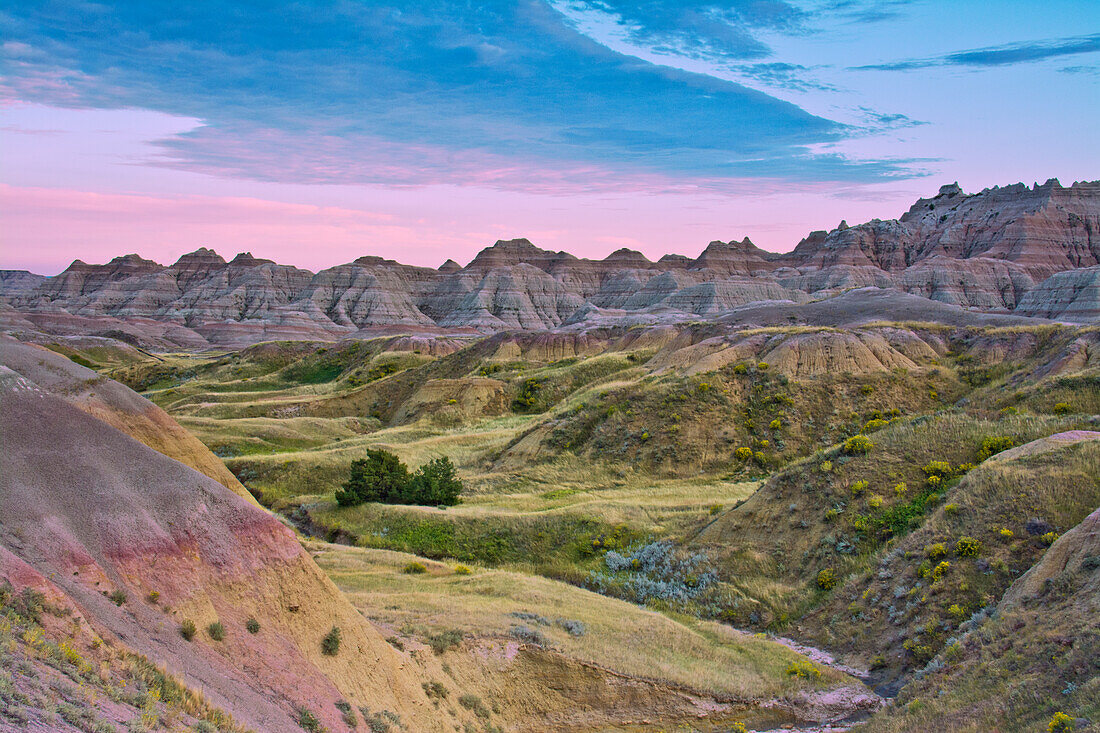 Badlands-Nationalpark, South Dakota, USA