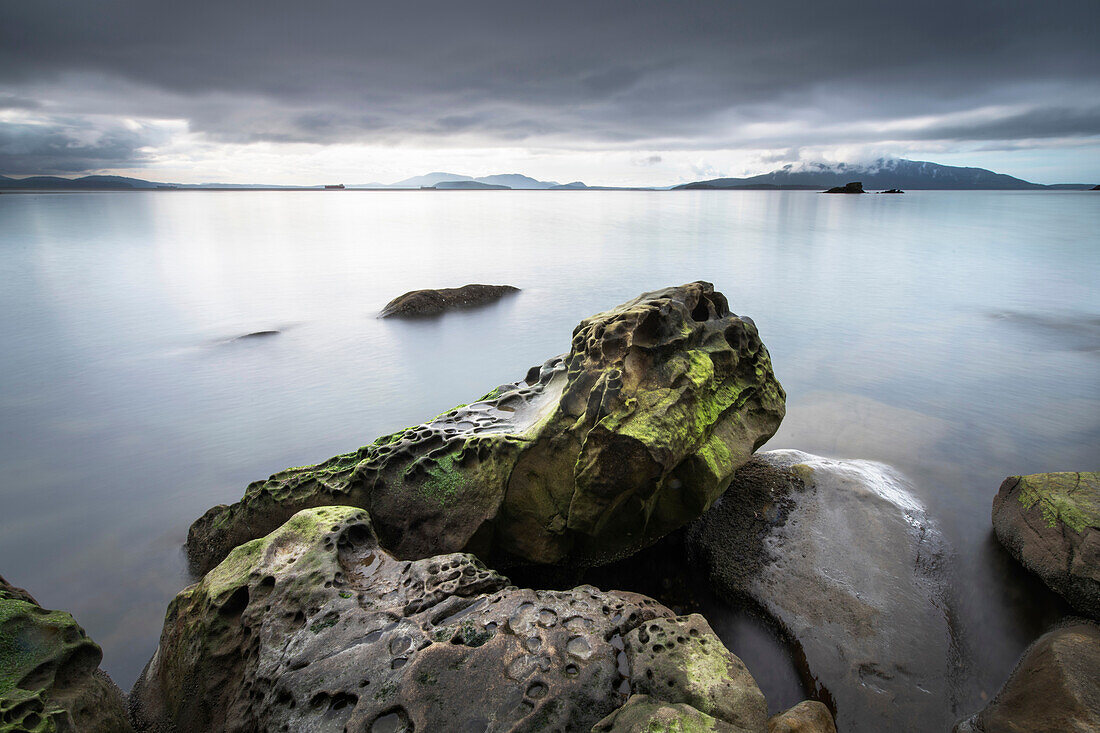 Samish Bay Wildcat Cove Larrabee State Park, Bundesstaat Washington.