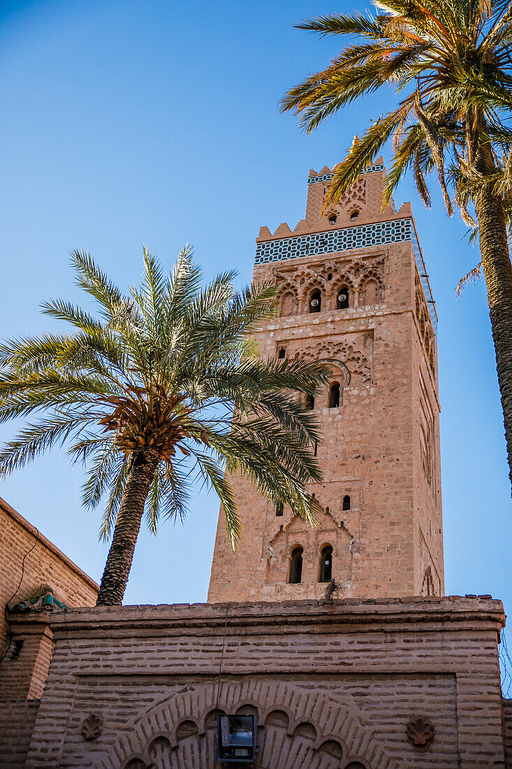 mosque in marrakesh, morocco