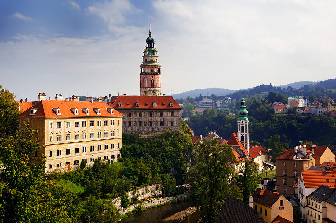 Tschechische Republik. Überblick über Cesky Krumlov