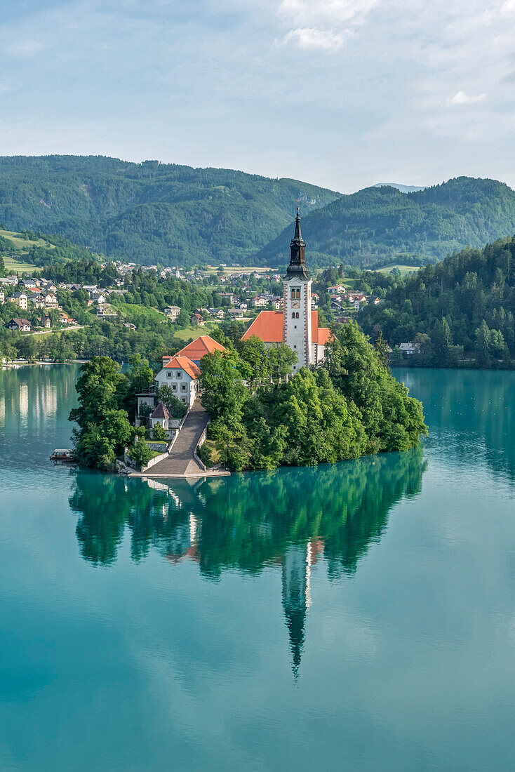 Slovenia, Bled. Bled Island