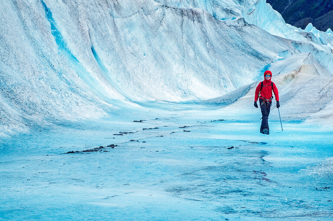 Trekking, Mendenhall-Gletscher, Juneau, Alaska