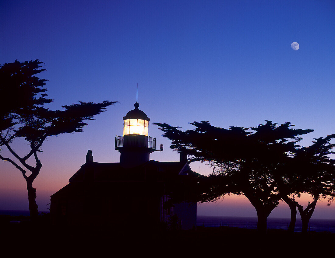 Point Pinos Leuchtturm, Pacific Grove, Monterey, Kalifornien