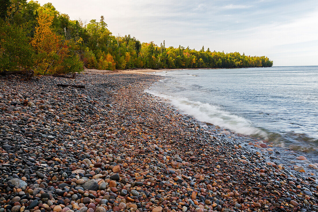 Michigan, Pictured Rocks National Lakeshore, Au Sable Point und Lake Superior