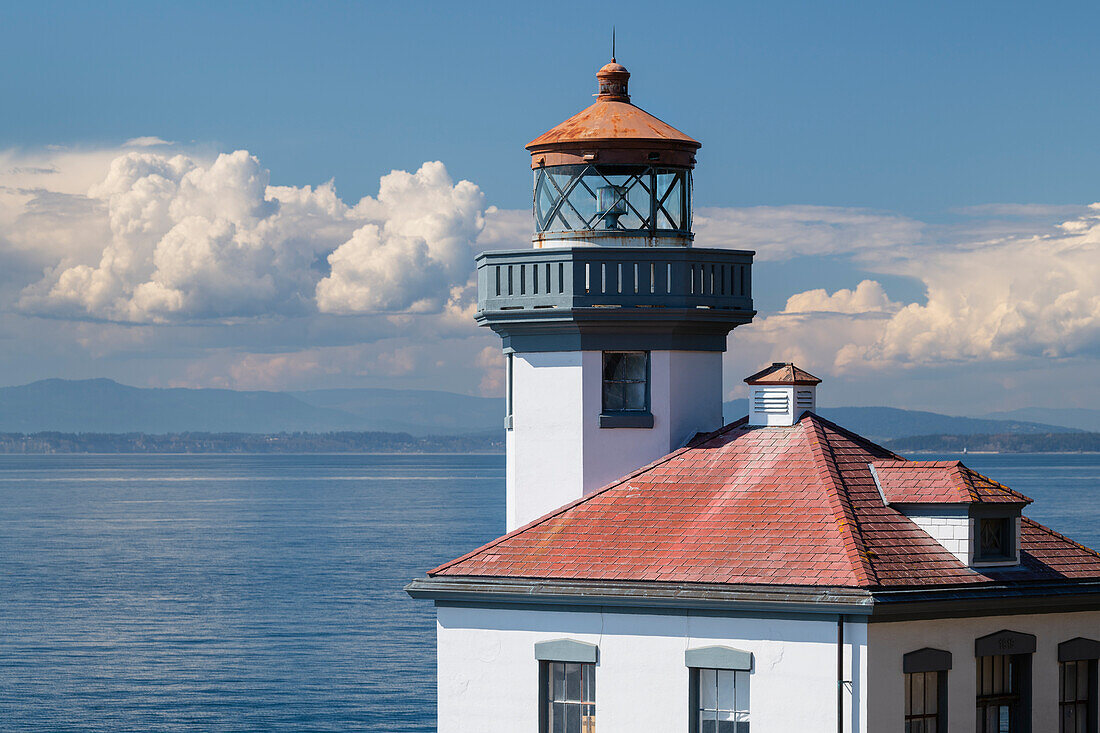 Kalkofen Leuchtturm, Kalkofen Point State Park, San Juan Island, US-Bundesstaat Washington