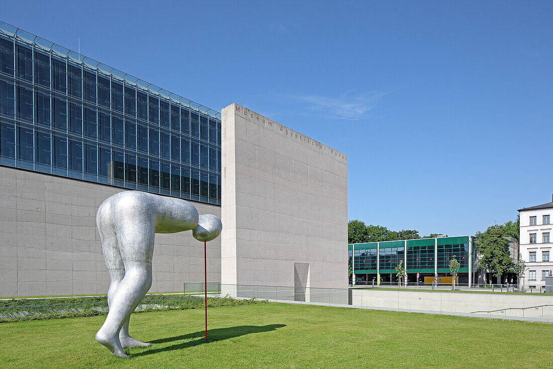 Egyptian Collection and Film School, Gabelsberger Strasse, Maxvorstadt, Munich, Upper Bavaria, Bavaria, Germany