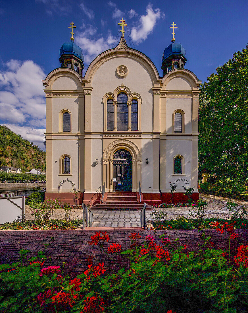 Russian Church in Bad Ems, Rhineland-Palatinate, Germany