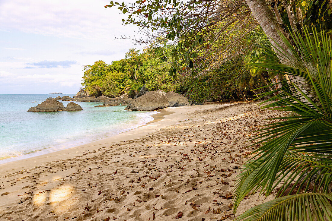 Praia Banana on the island of Príncipe in West Africa