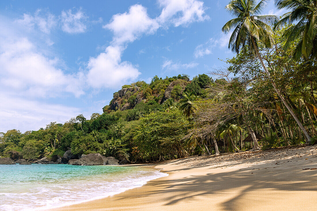 Praia Banana on the island of Principé in West Africa