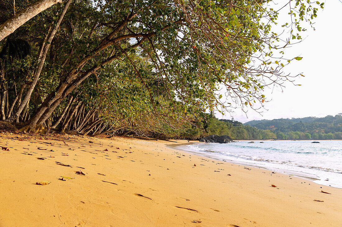 Praia Cajú on the island of Príncipe in West Africa