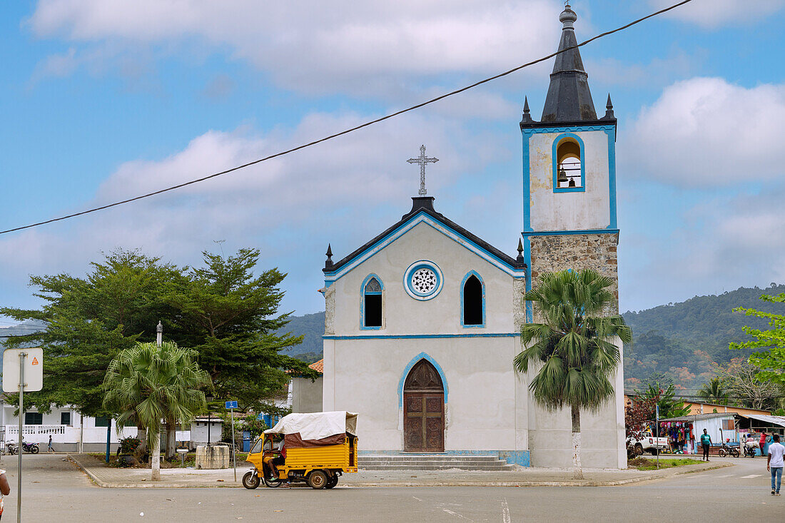 Kirche Nossa Senhora da Conceição in Santo António auf der Insel Príncipe in Westafrika, Sao Tomé e Príncipe
