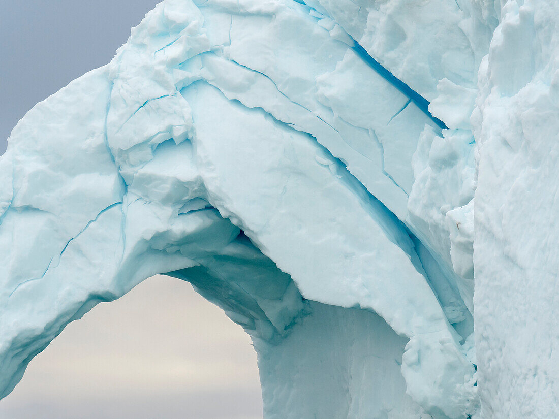 Ilulissat-Eisfjord in der Diskobucht, Grönland, Dänisches Territorium.