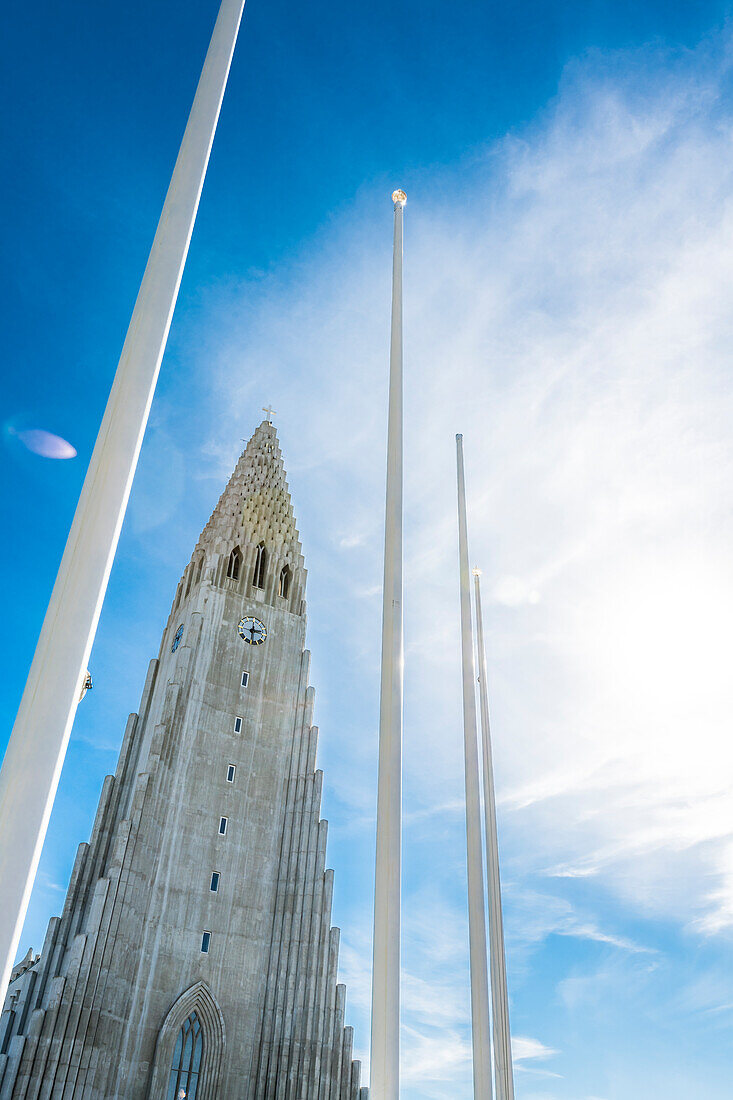 Hallgrímskirkja, Evangelical Lutheran Parish Church, Reykjavík, Iceland