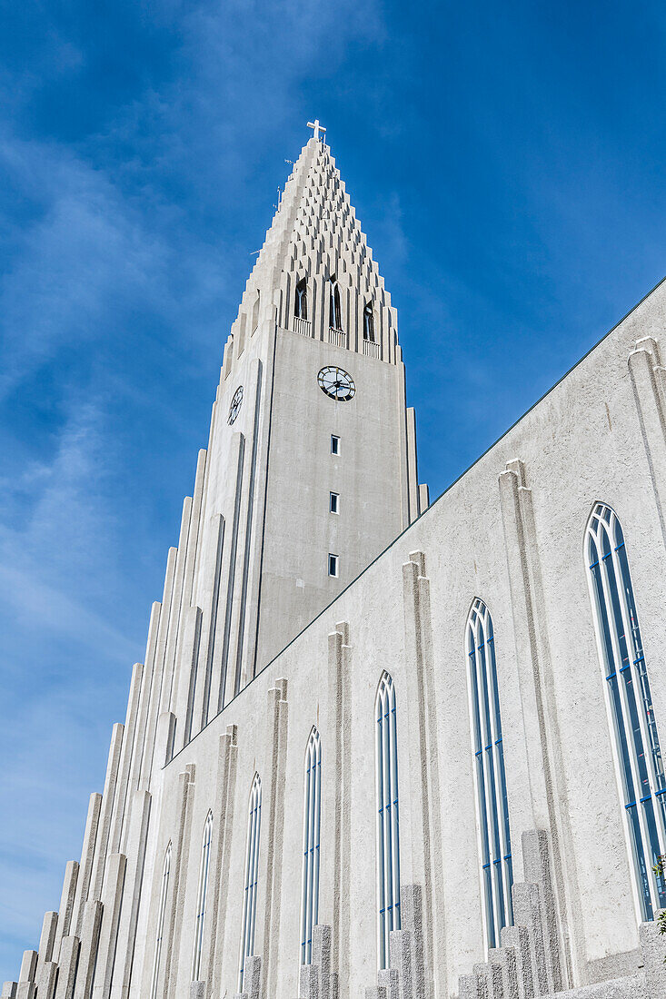 Hallgrímskirkja, evangelisch-lutherische Pfarrkirche, Reykjavík, Island