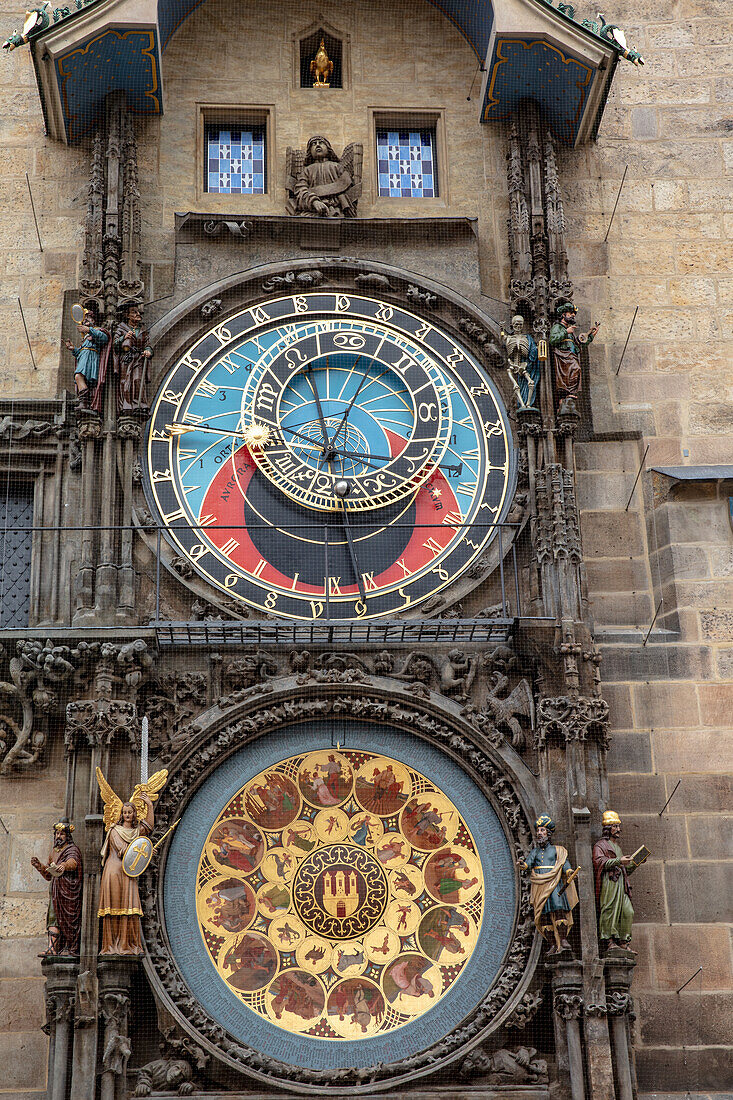 Astronomischer Uhrturm in Prag, Tschechische Republik