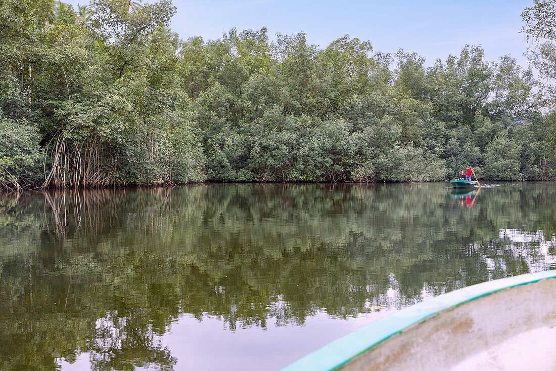 Malanza Mangrove Tour im Süden der Insel São Tomé in Westafrika