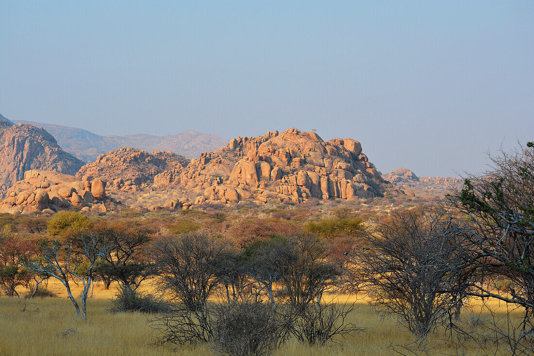 Namibia; Region of Erongo; Central Namibia; Namib Desert; Erongo mountains