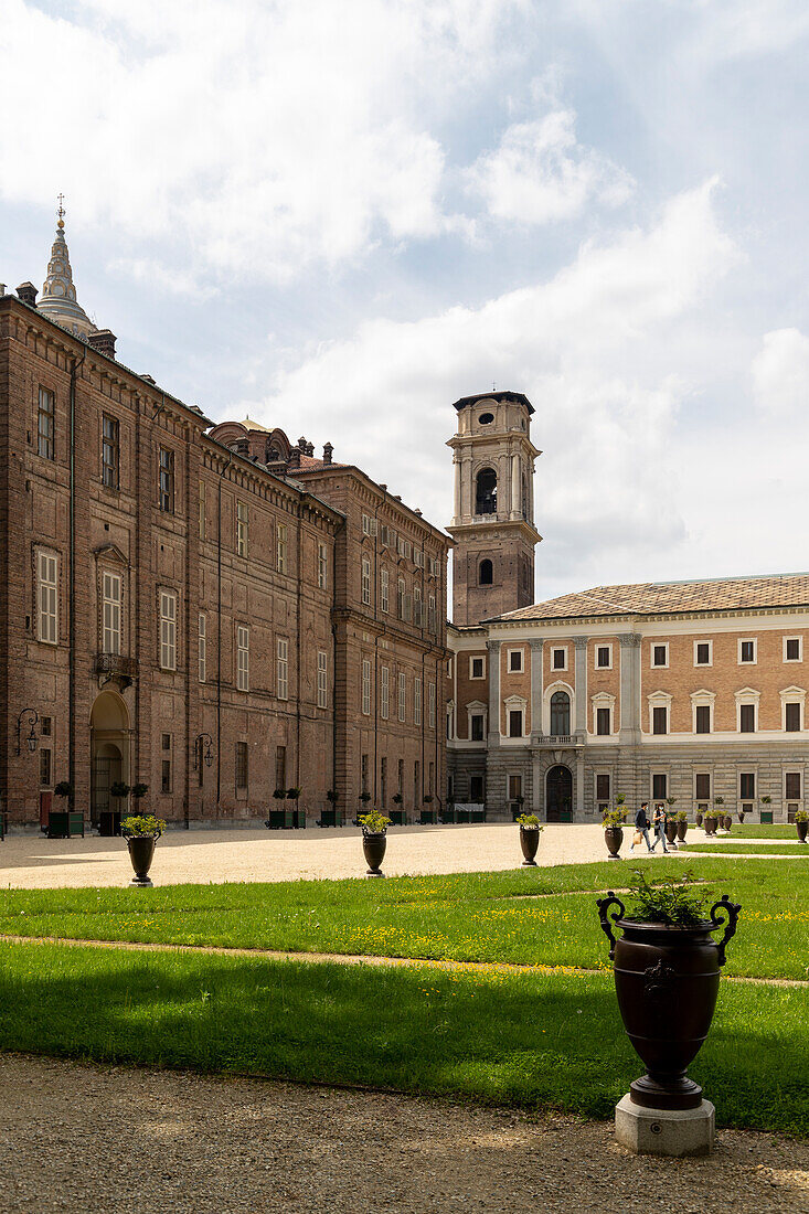 Gärten des Plazzo Reale, königlicher Palast, Turin, Piemont, Italien