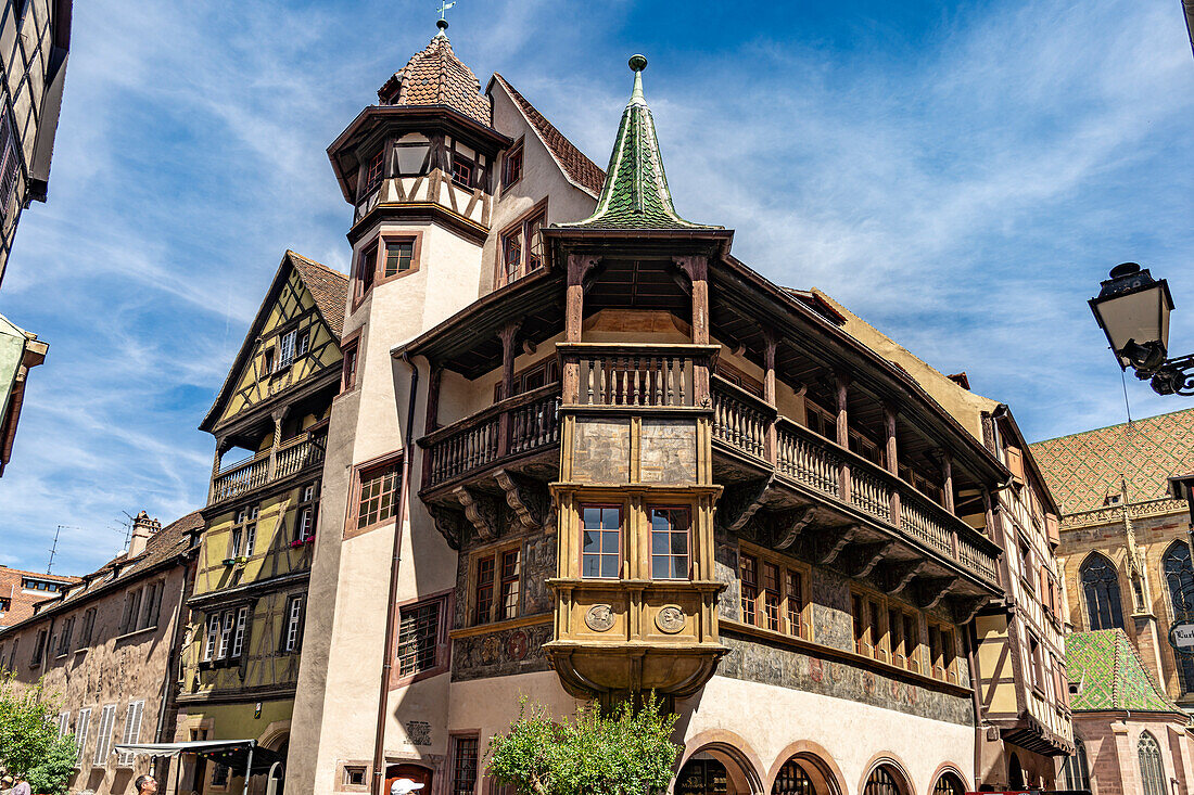 The Pfisterhaus Maison Pfister in Colmar, Alsace, France