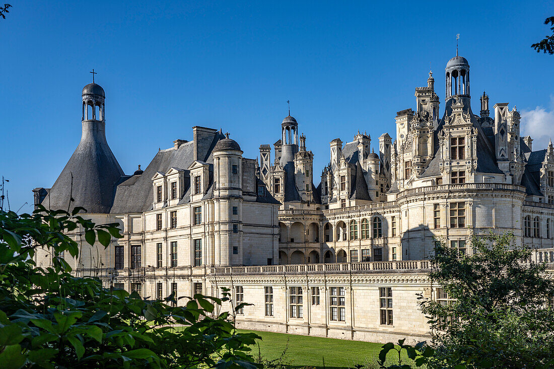 Chambord Castle in the Loire Valley, Chambord, France