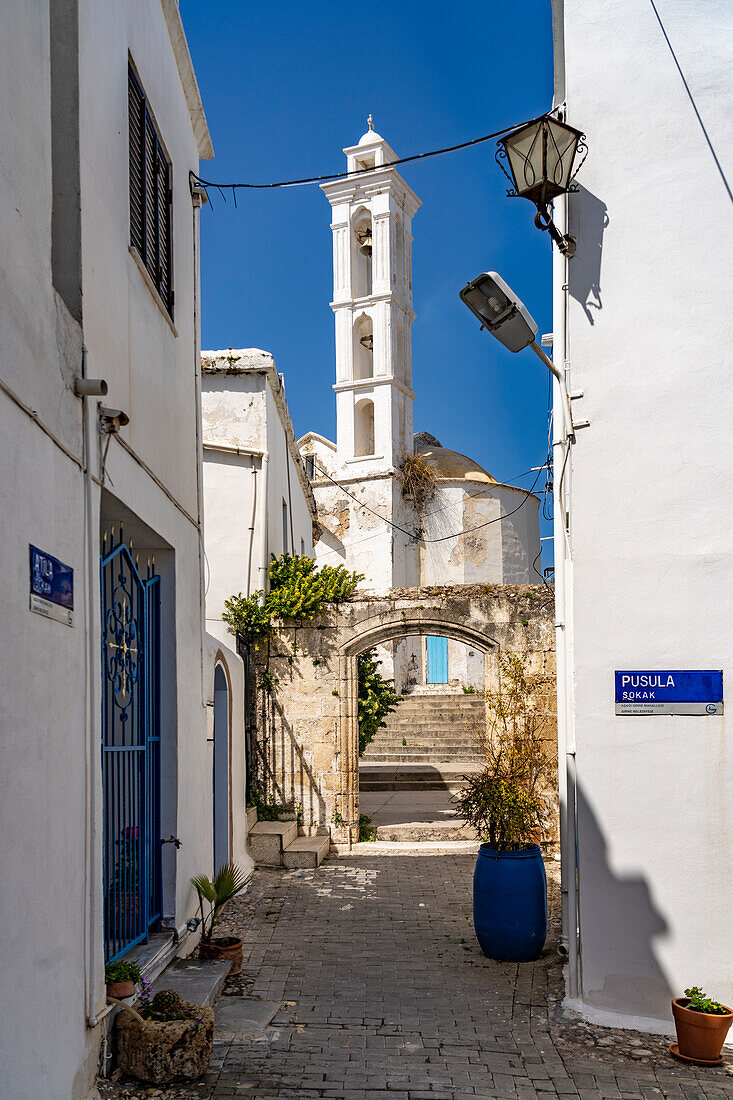 The Archangelos Church in Kyrenia or Girne, Turkish Republic of Northern Cyprus, Europe