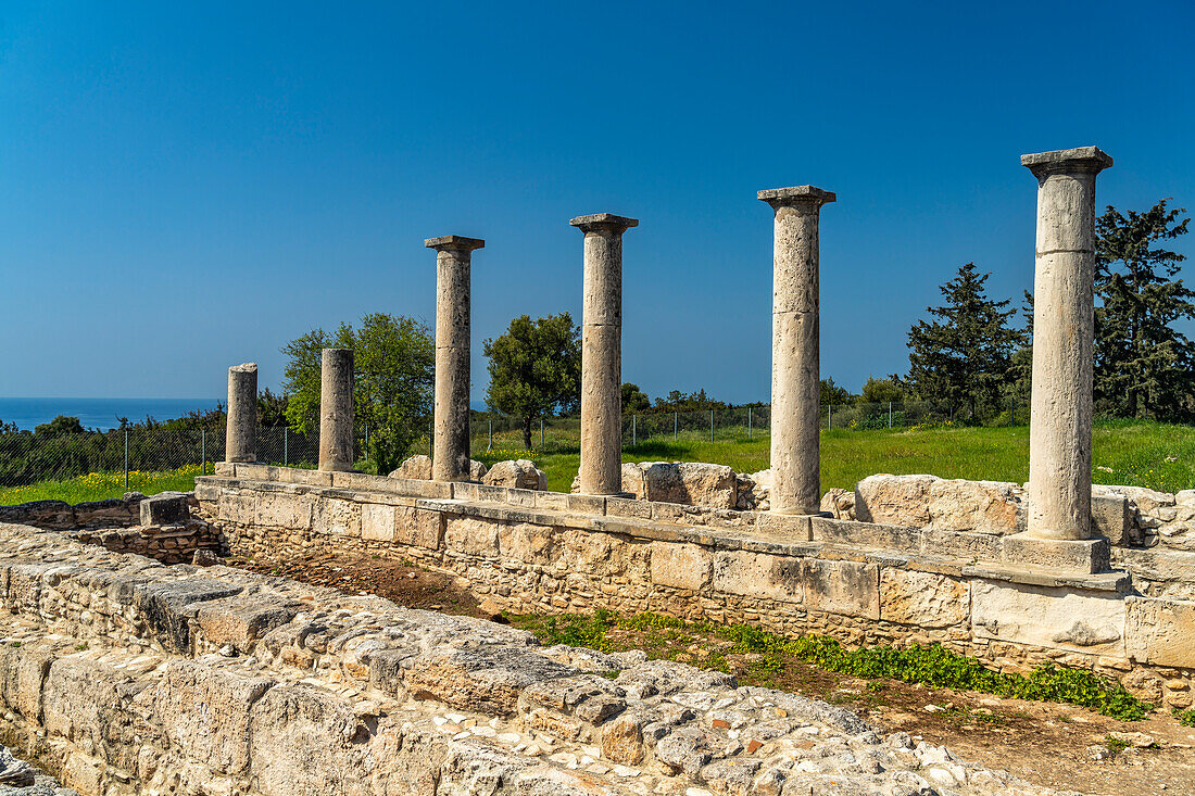 Sanctuary of Apollon Hylates in the ancient city of Kourion, Episkopi, Cyprus, Europe