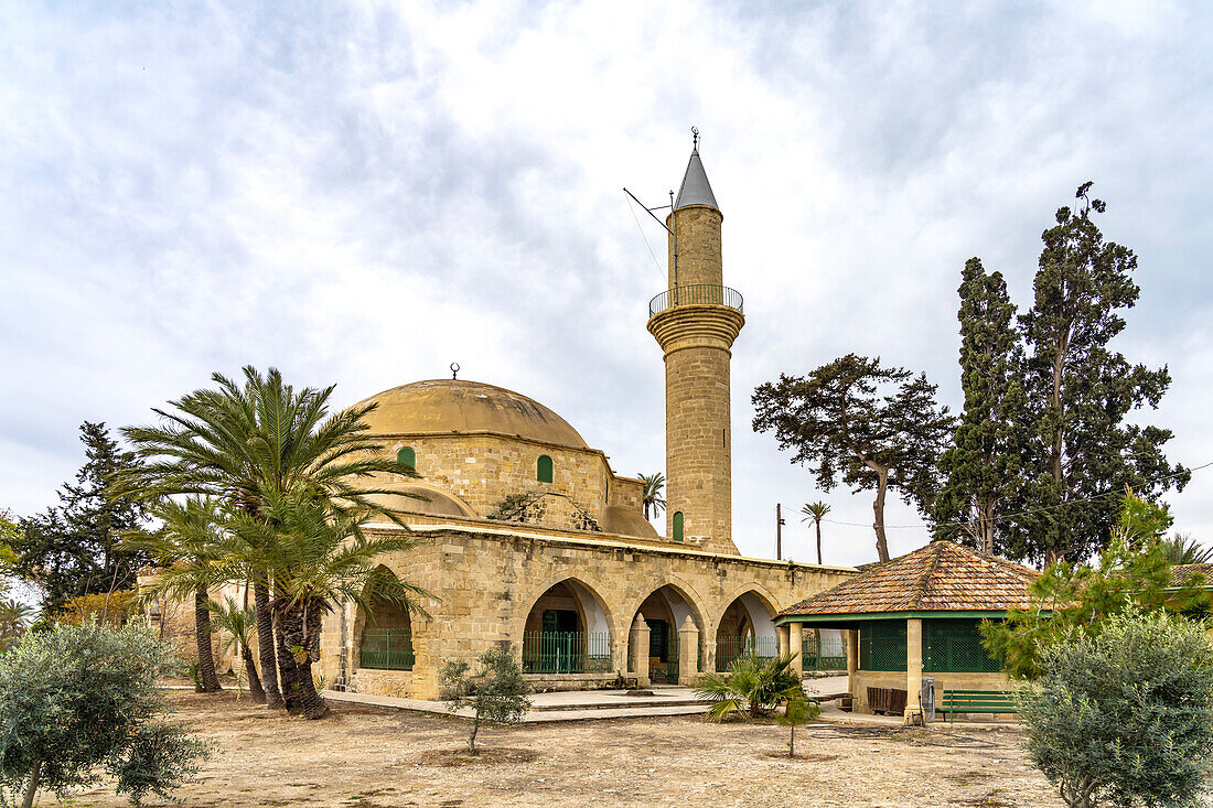 Die Moschee Hala Sultan Tekke, Larnaka, Zypern, Europa