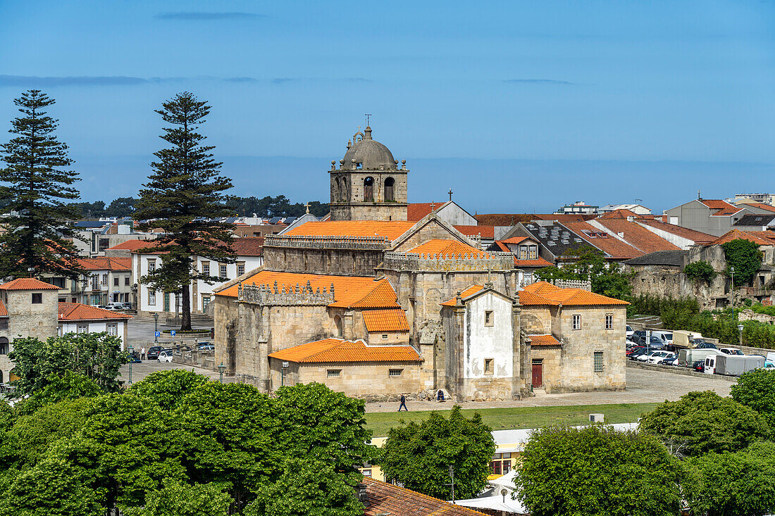 Parish Church Igreja Matriz de Sao Joao Baptista in Vila do Conde, Portugal, Europe