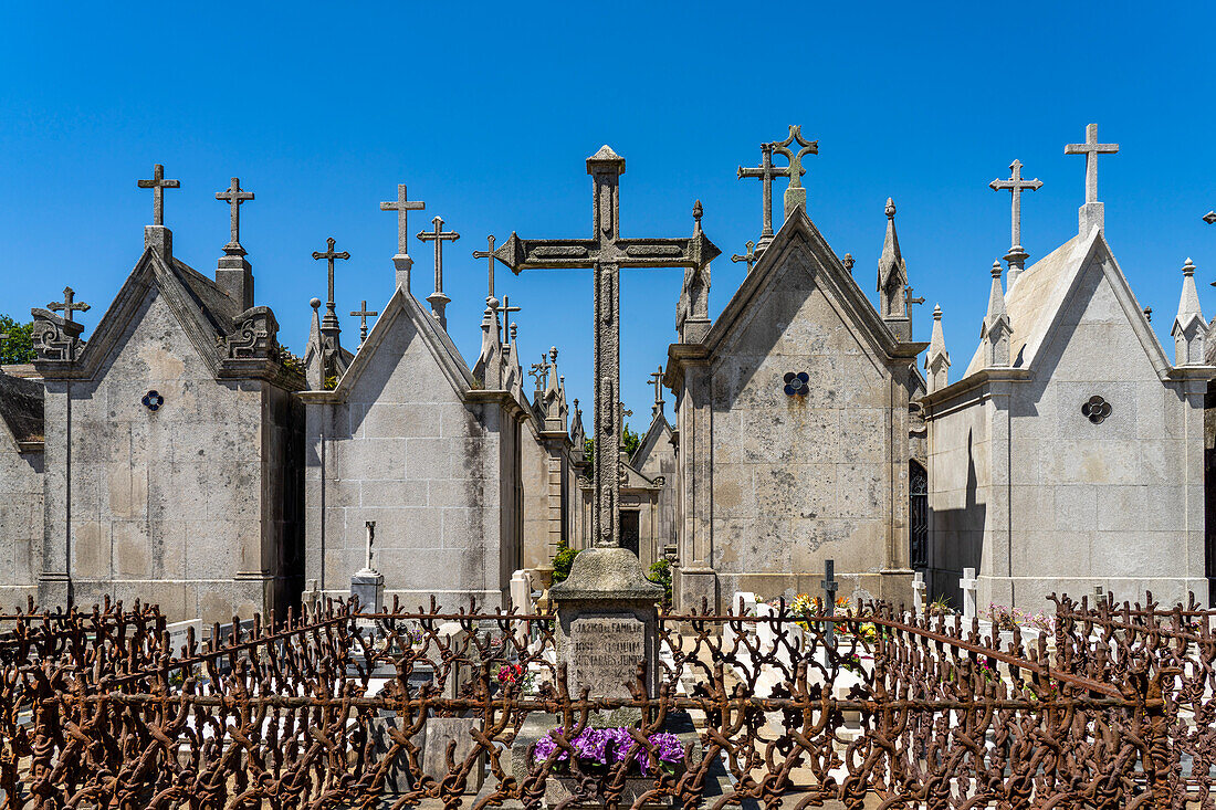 Friedhof Cemitério de Agramonte in Porto, Portugal, Europa  