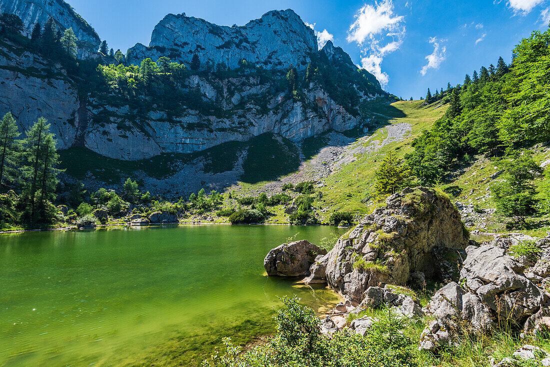 Mittersee am Schafberg, Salzkammergut, Austria