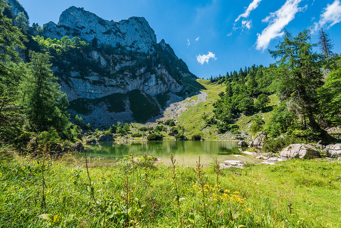 Mittersee am Schafberg, Salzkammergut, Austria