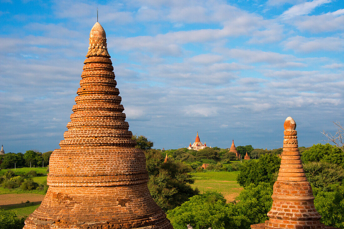 Ancient temples and pagodas, Bagan, Mandalay Region, Myanmar