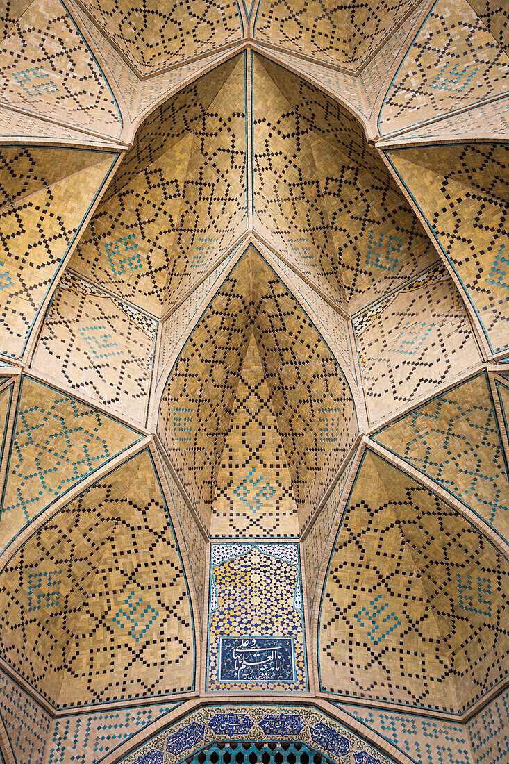 Central Iran, Esfahan, Jameh Mosque, Interior Detail