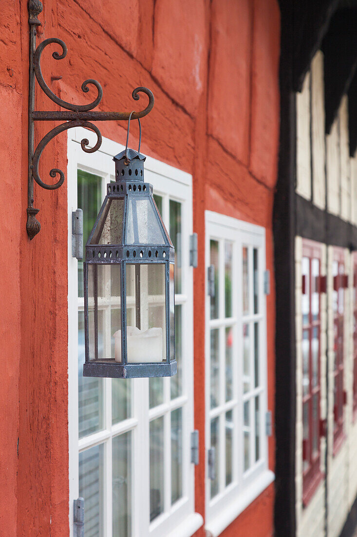 Denmark, Jutland, Ribe, building detail