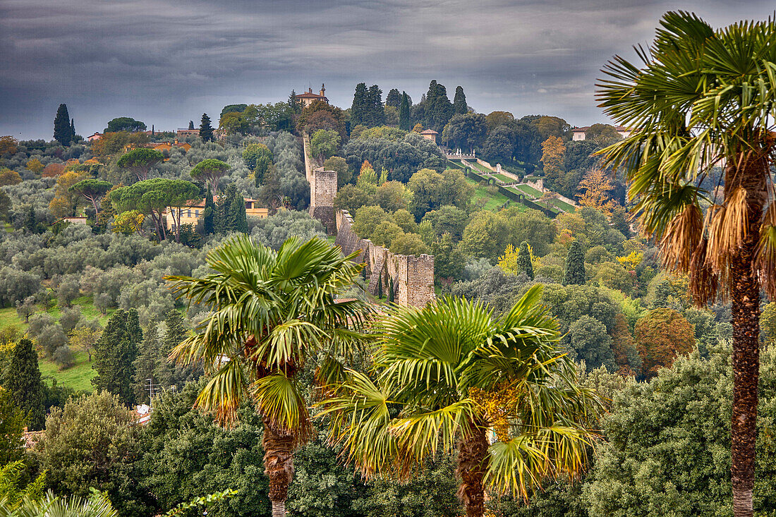 Italy, Florence, The Old Wall of the City