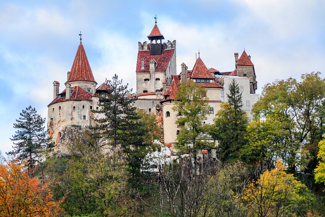 Bran, Romania. Castle Bran, Exterior. Dracula's Castle.