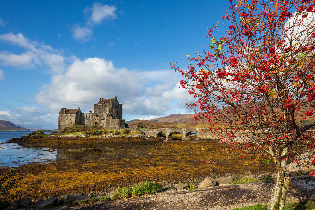 Eilean Donan Castle. Isle of Skye, Scotland.